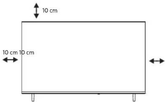 Engel LE3295QLED - INSTALAR Y CONNECTAR LA TELEVISION - 1