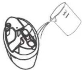 CANDY CVS200 011 - Water tank filling (Figure 2) - 2