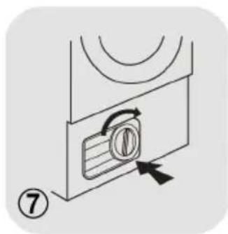 CANDY CSO EH8N2DES - Pour nettoyer le filtre en éponge - 6