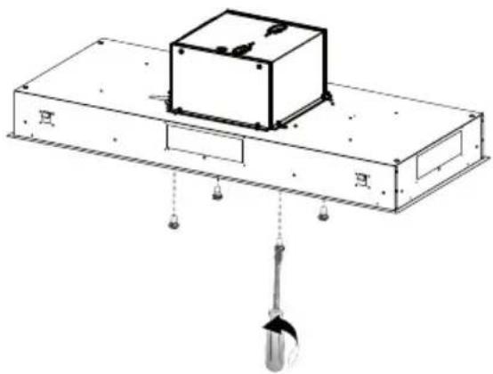 FABER STRTIS36WHNB - Instalación del ventilador externo de 6" - 2