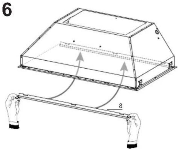 FABER INPL4822SSNBB - Remplacement du filtre à charbon actif - 2