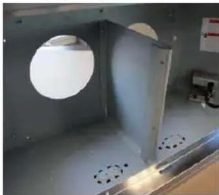 FABER INPL4822SSNBB - INSTALLATION AVEC LE VENTILATEUR IB300 / IB600 INTERNE (300, 600 cfm) - 10