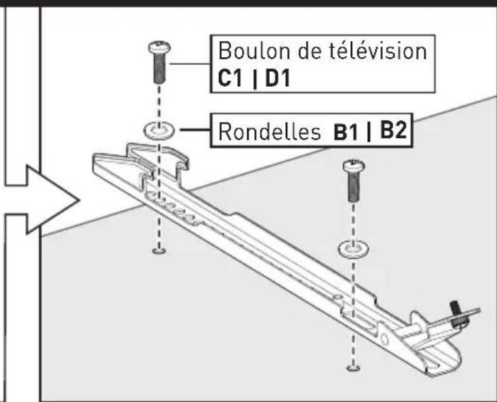ErgoAV ERMMM901B - Téléviseur à dos plat - 2
