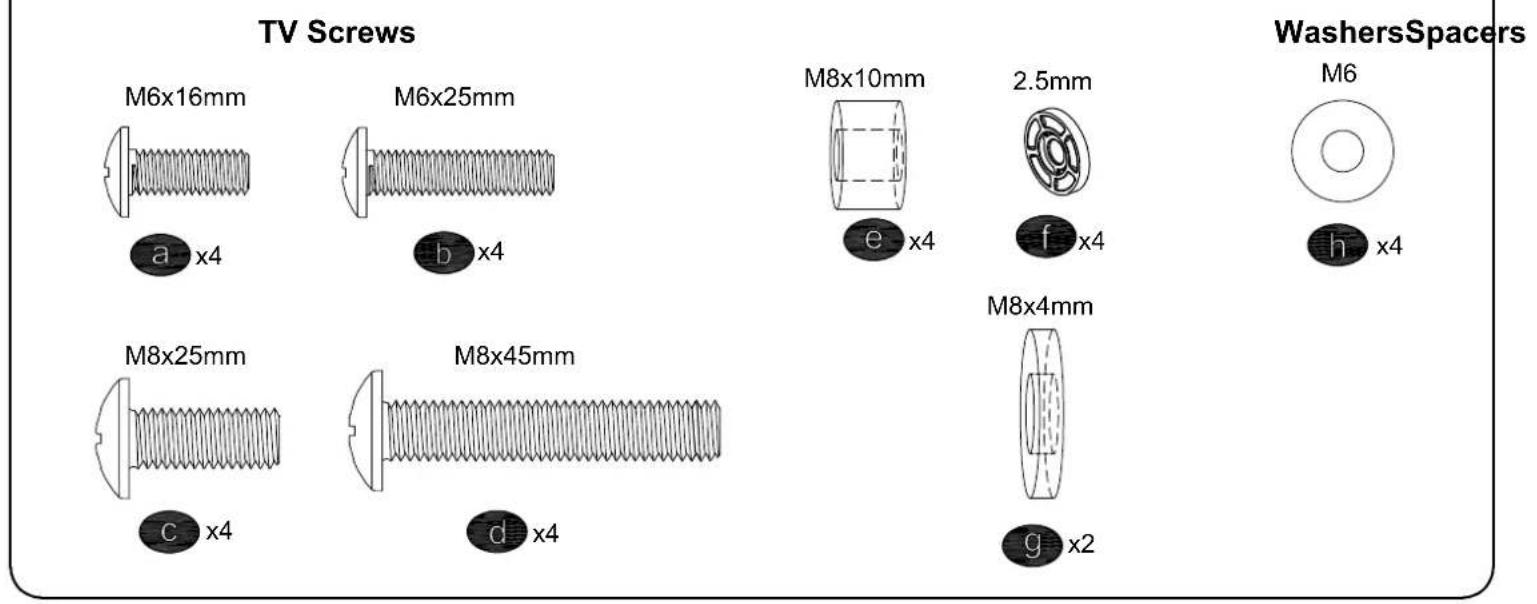 Mounting Dream MD5420 - STEP 2 Install the Assembled Sound Bar Unit to Your TV - 1