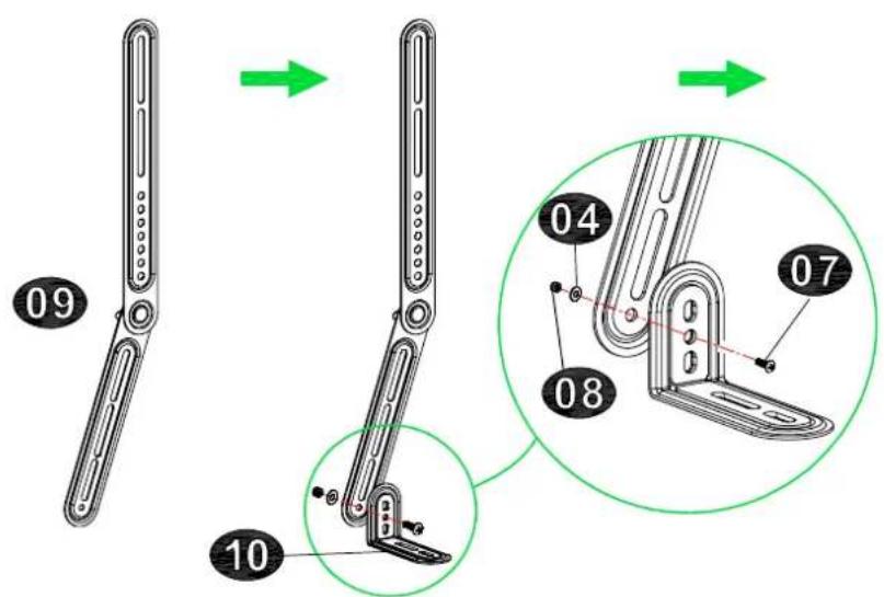 Mounting Dream MD5420 - Parts and Hardware - 16