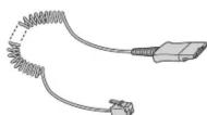 PLANTRONICS SupraPlus H261 - Pour les modèles Polaris : Cordon du raccord rapide Quick Disconnect™ - 5