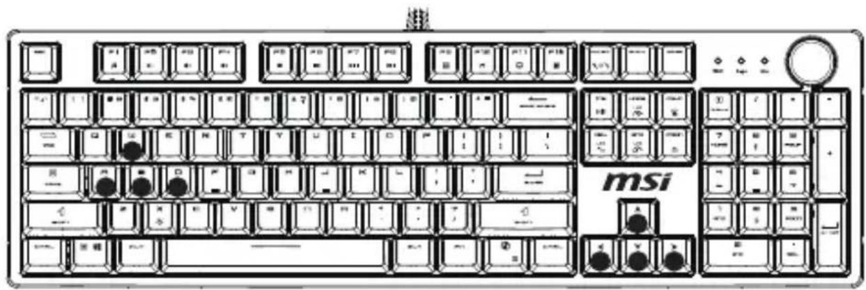 MSI FORGE GK320 - ouáδες ενοωματωμένων εφέ φωτισμόύ παιχνίών - 4