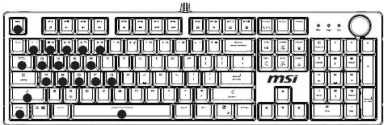 MSI FORGE GK320 - modelos de efeitos de illuminação integrados para jogos - 2
