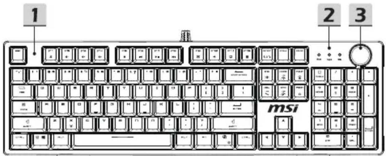 MSI FORGE GK320 - Présentation du produit - 1