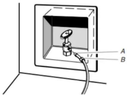 KITCHENAID KUID318SPS - Raccordement à la canalisation d'eau - 1