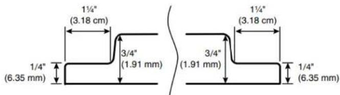 KITCHENAID KUID318SPS - Option 1 - Without Hinge-Side Spacer - 2