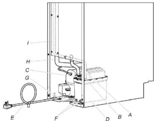 KITCHENAID KUID318SPS - Tube de vidange - 3