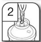 KITCHENAID KDFS424SBE - Conecte la manguera de desagüe - 3