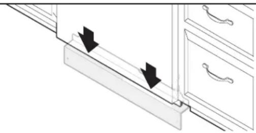 KITCHENAID KDFS424SBE - Inspector le bord du panneau d'accès - 1