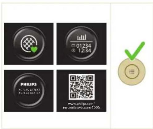 PHILIPS 7000 Series XC7067 - Brug af mundstykket - 3