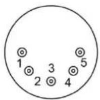 Antari F5 Fazer - DMX Connector Pin Assignment - 4