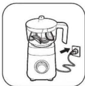 PHILIPS HR3031 - Uzywanie Rozdrabniacza - 6