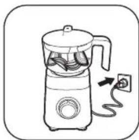 PHILIPS HR3031 - Utilizarea tocătorului - 6
