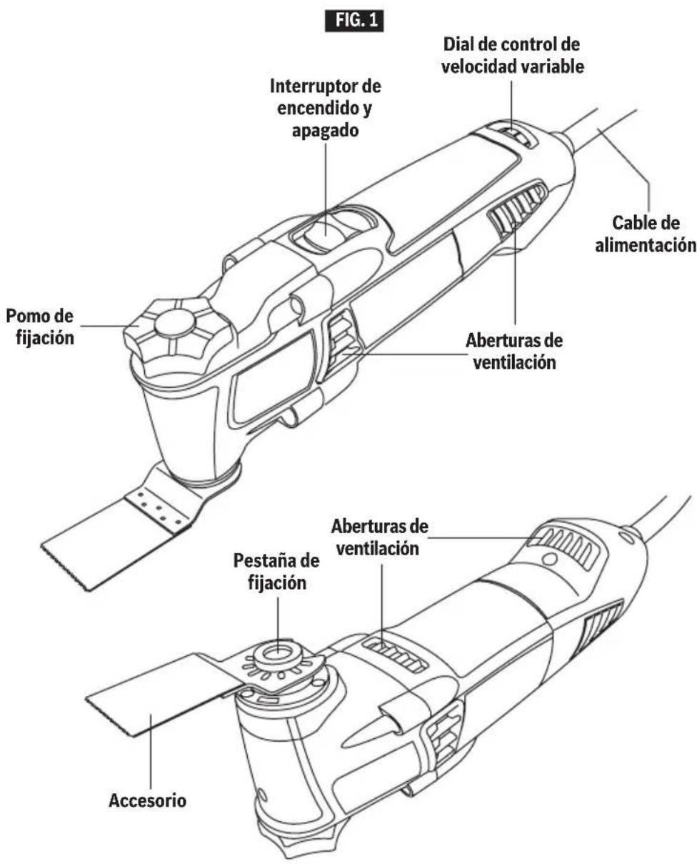 DREMEL MultiMax MM35 - ADVERTENCIA - 1