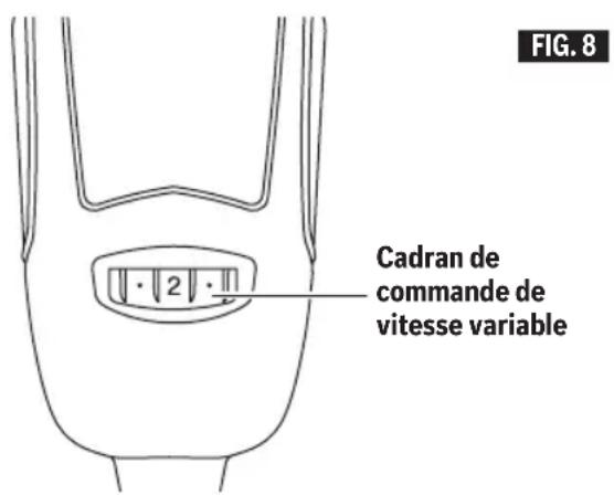DREMEL MultiMax MM35 - CADRAN DE COMMANDE DE VITESSE VARIABLE - 1