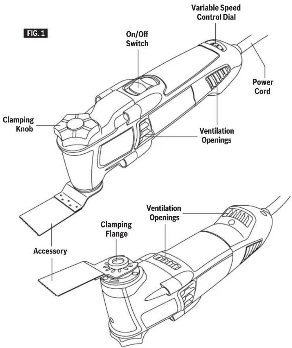 DREMEL MultiMax MM35 - WARNING - 1