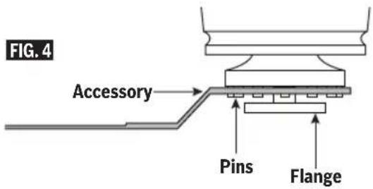 DREMEL MultiMax MM35 - INSTALLING ACCESSORIES WITH EASY-LOCK ACCESSORY CHANGE - 3