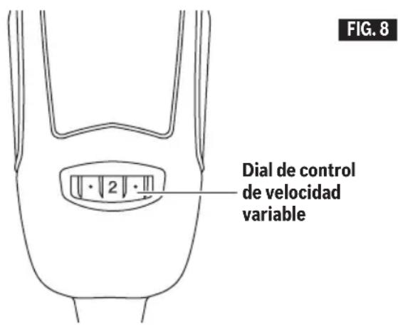 DREMEL MultiMax MM35 - DIAL DE CONTROL DE VELOCIDAD VARIABLE - 1