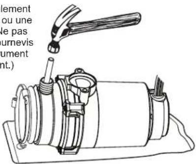 GE GFC765W - POUR RACCORDEMENT AU LAVE-VAISSELLE - 1