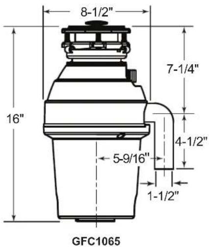 GE GFC765W - DISPOSALL® - 2