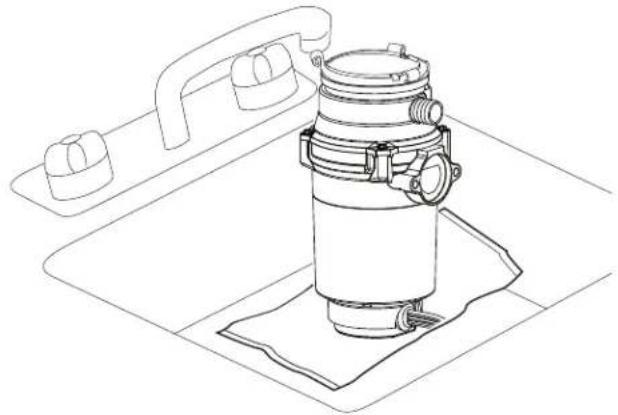 GE GFC765W - INSTALLER LE COLLET DE L'ÉVIER - 3