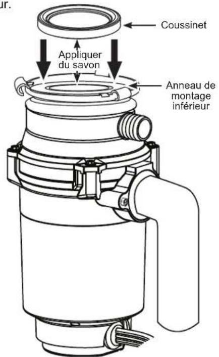 GE GFC765W - MONTER LE BROYEUR - 1
