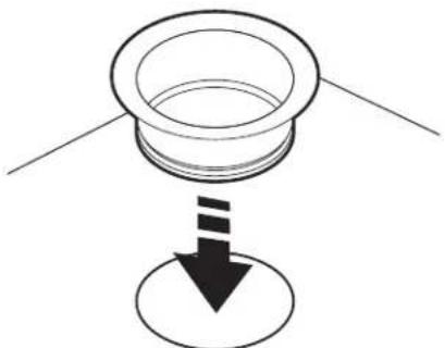 GE GFC765W - INSTALE LA PESTAÑA DEL LAVABO - 2