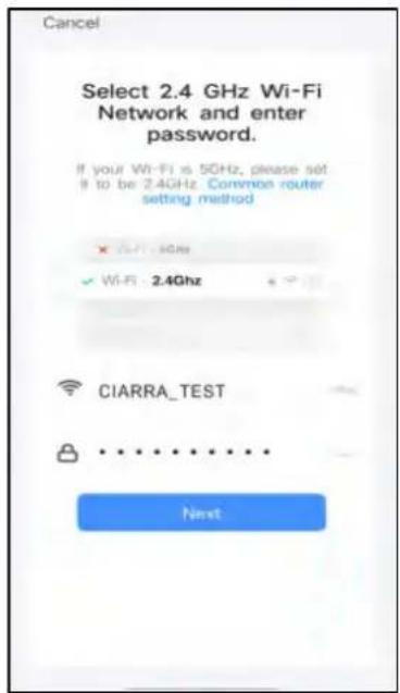 CIARRA CD9102B - Connexion de la hotte et l'APP Smart Life - 2