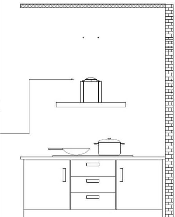 CIARRA CD9102B - Installer la hotte (Evacuation): - 2