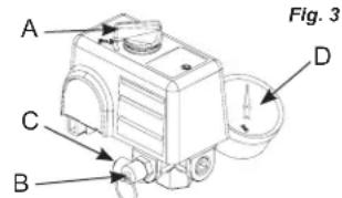 Powermate PLA3706056 - Manometre de pression du réservoir (voir D) - 1