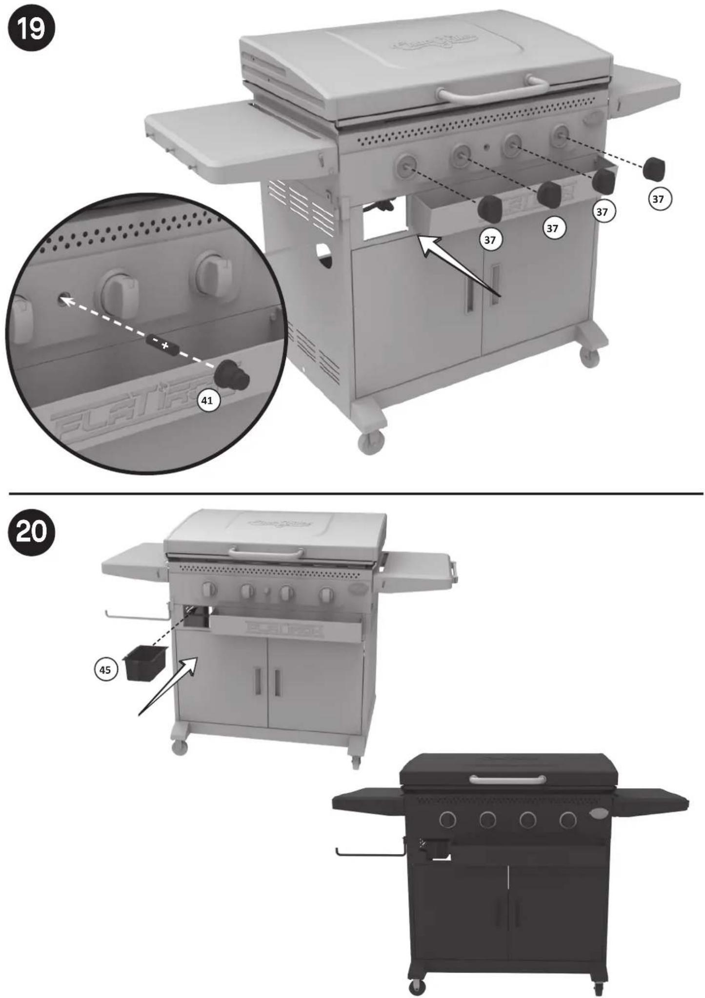 Char-Griller CG30354525 - LÄS ALLA INSTRUKTIONER NOGGRANT FÖRE MONTERING - 27