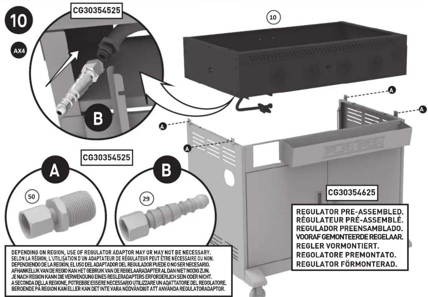 Char-Griller CG30354525 - LÄS ALLA INSTRUKTIONER NOGGRANT FÖRE MONTERING - 18