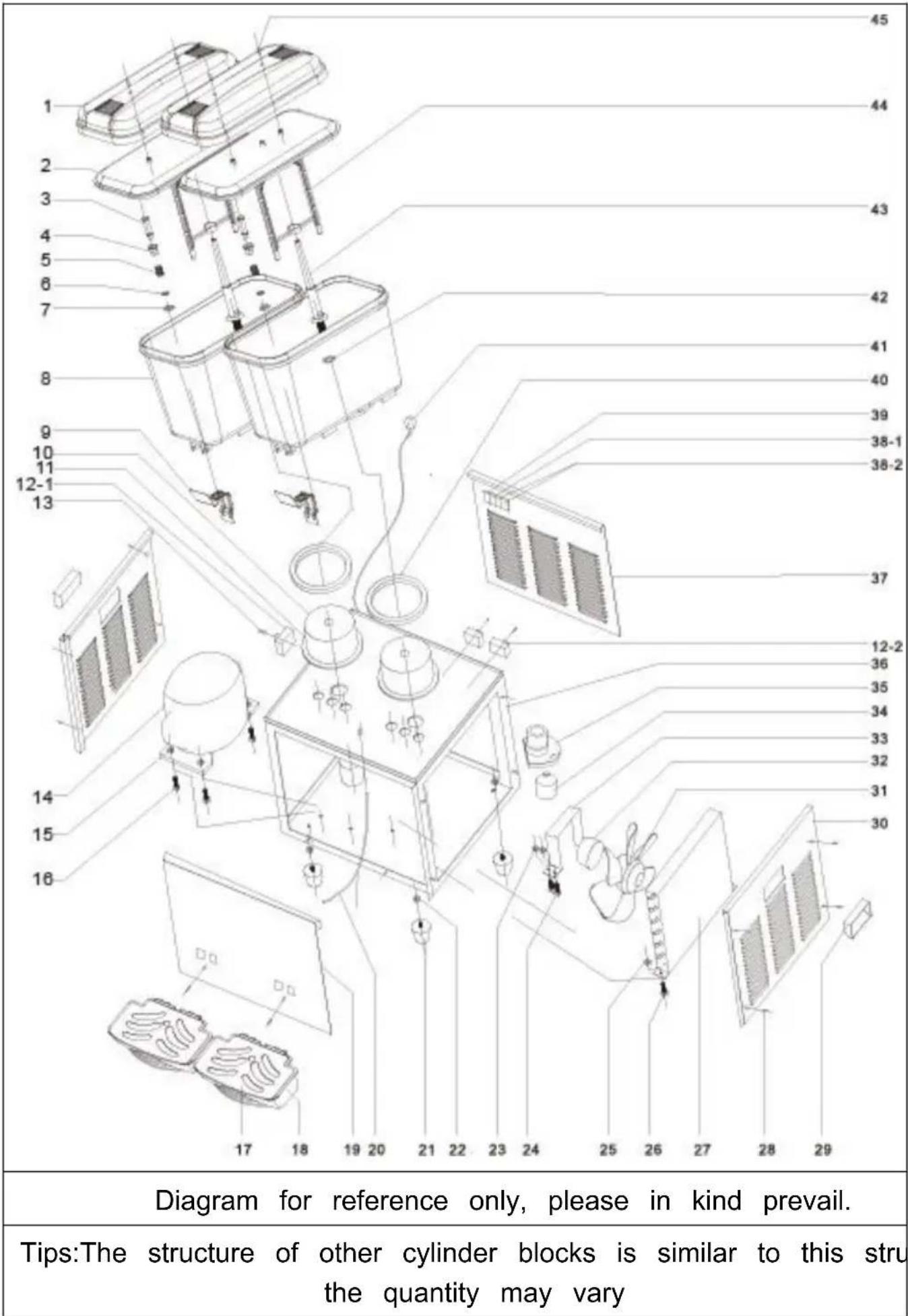 Vevor LYJ10LX3 - Chapter Two Basic structure - 1