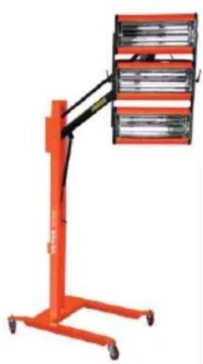 Vevor 1AX - LAMPE À PEINTURE INFRAROUGE - 2