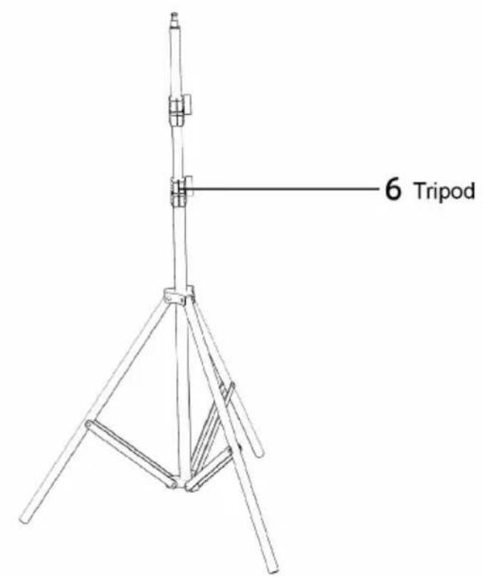 Vevor 1AX - INFRARÖD FÄRGLAMPA - 5