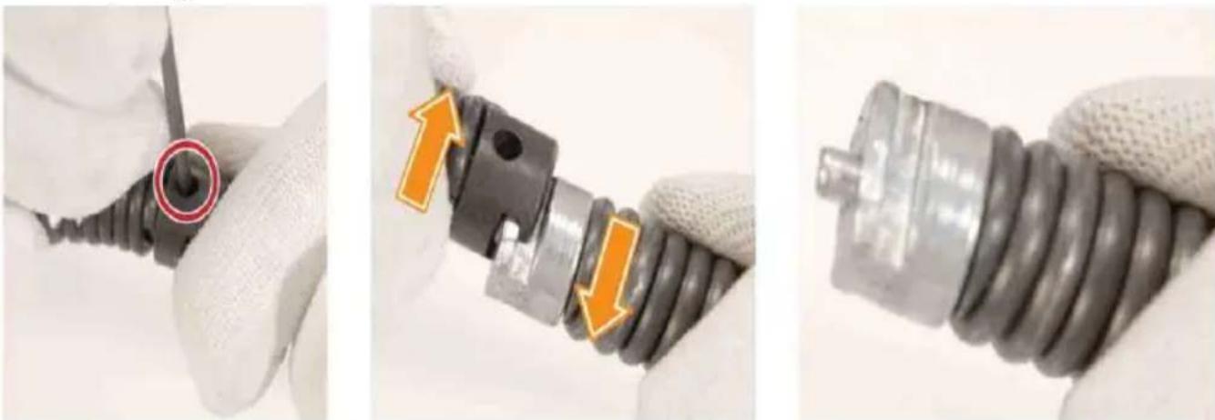 Vevor GQ100D - Jede Maschine ist mit einer anderen Klinge ausgestattet, und das tatsächlich erhaltene physische Produkt ist maßgebend Betrieb - 11