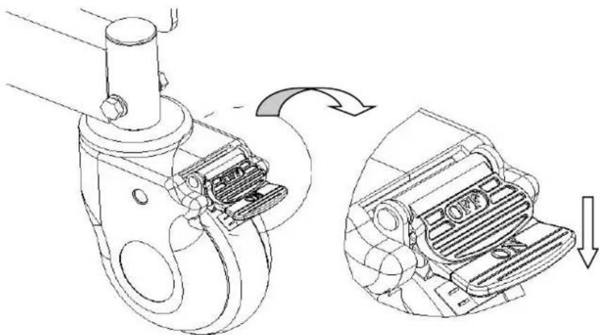 Vevor K6K5S - Use method of casters - 3