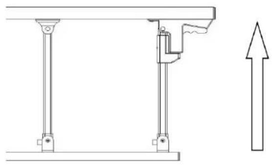 Vevor K6K5S - Sollevamento e abbassamento del guardrail - 2