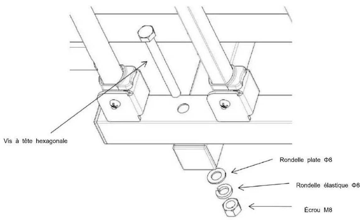 Vevor K6K5S - Installation des garde-corps lateraux - 2