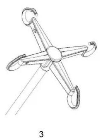Vevor K6K5S - IV pole installation - 4