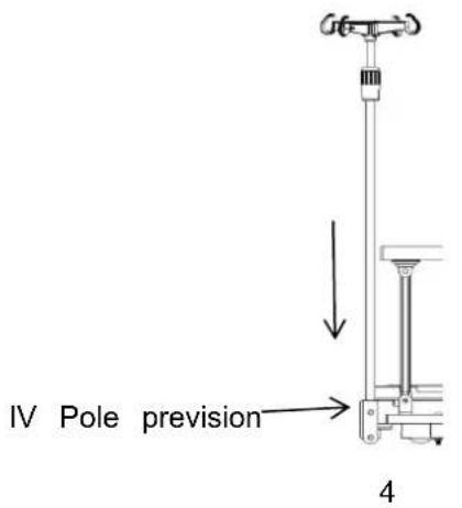 Vevor K6K5S - IV pole installation - 5
