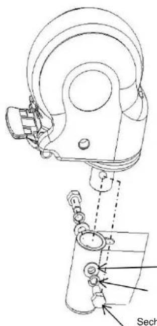 Vevor K6K5S - Montage der Rollen - 2
