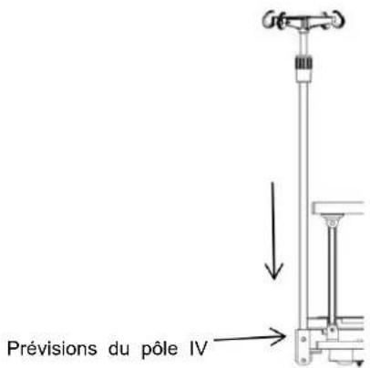 Vevor K6K5S - Installation d'un support pour perfusion intraveineuse - 5