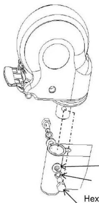 Vevor K6K5S - Casters installation - 2