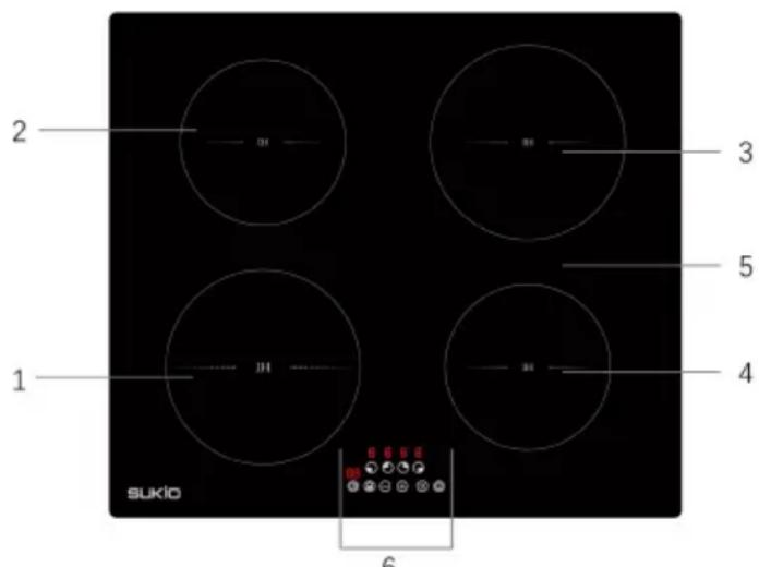 Vevor SK68IHB4S7 - Model SMAPLE IHB4XY - 1